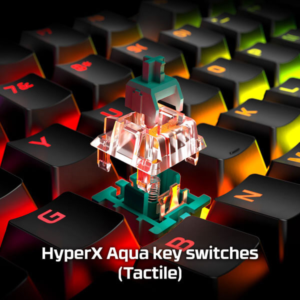 HyperX Alloy Origins Core Mechanical Gaming Keyboard (Aqua Tactile Switches) HYPERX