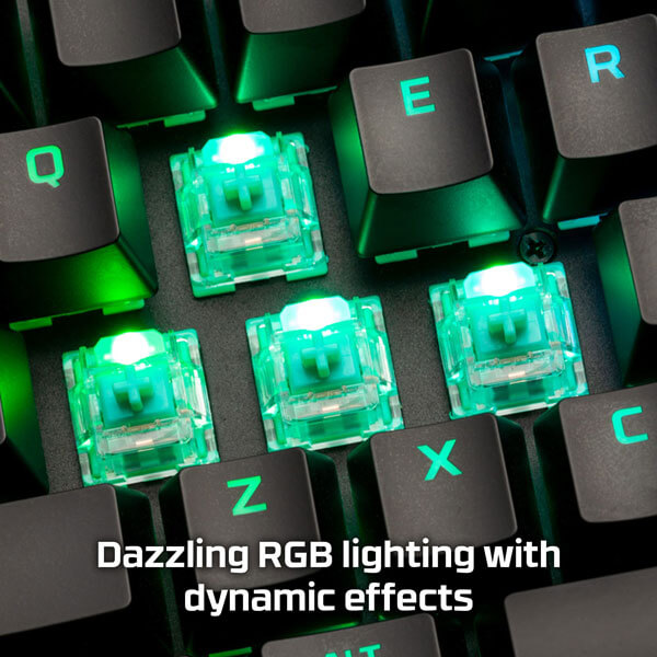 HyperX Alloy Origins Core Mechanical Gaming Keyboard (Aqua Tactile Switches) HYPERX