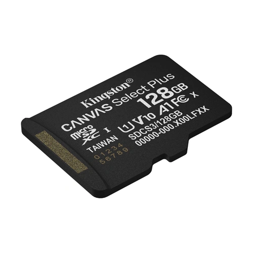 Kingston Canvas Select Plus 128GB microSDXC Memory Card KINGSTON