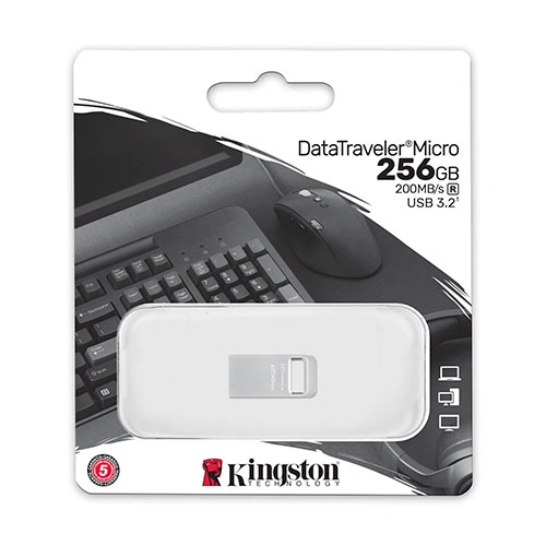 Kingston Data Traveler Micro 256GB USB 3.2 Pen Drive KINGSTON