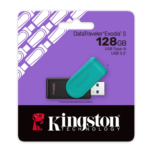 Kingston DataTraveler Exodia S USB 128GB Pen Drive KINGSTON