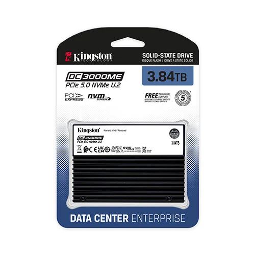 Kingston DC300ME 3.84TB U.2 NVMe Gen5 Enterprise SSD KINGSTON