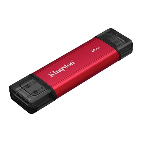 Kingston Dual Portable USB Type A and Type C 2TB SSD KINGSTON
