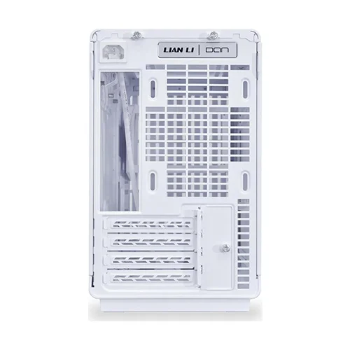 Lian Li A3-mATX Wood White Mini Tower Case with Glass Side Panel LIAN LI