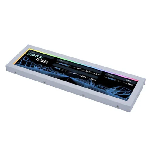 Lian Li 8.8 Inch White Universal LCD Screen for PC LIAN LI