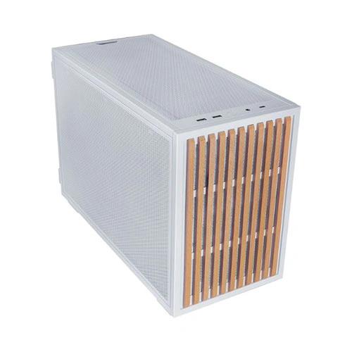 Lian Li B4 Wood White M-ATX Mini Tower Case