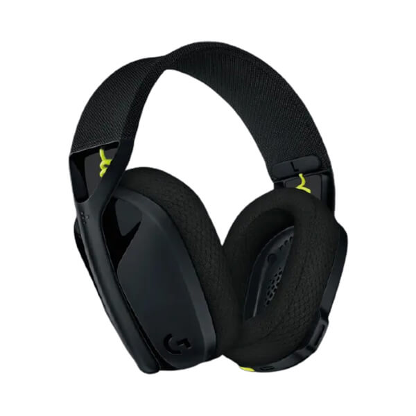 Logitech G435 Wireless Gaming Headset (Black-Neon Yellow) LOGITECH