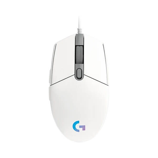 Logitech G203 Lightsync White RGB Gaming Mouse LOGITECH