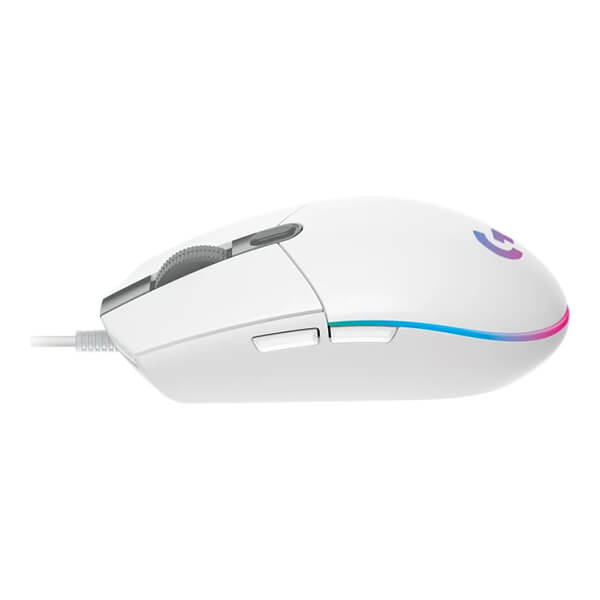 Logitech G203 Lightsync White RGB Gaming Mouse LOGITECH