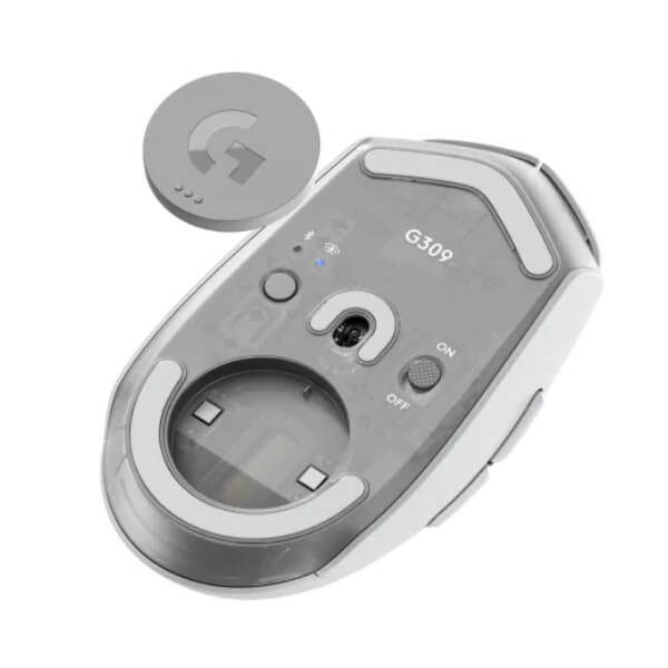 Logitech G309 Lightspeed Wireless Gaming Mouse (White) LOGITECH