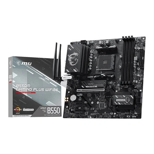 MSI B550M Gaming Plus WiFi6E DDR4 M-ATX Motherboard
