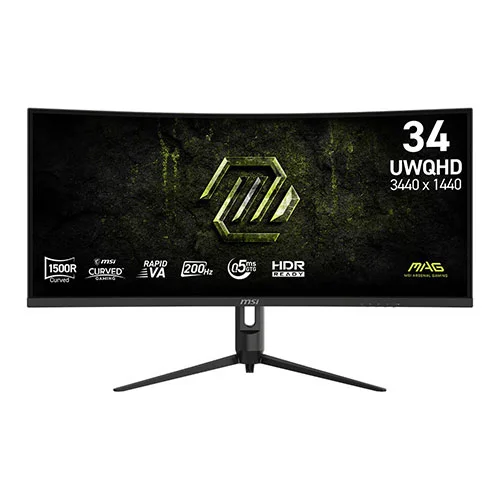 MSI MAG 342CQRF E20 34 Inch Curved Gaming Monitor