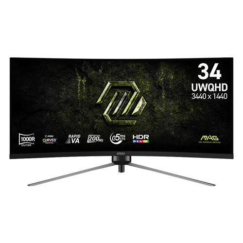 MSI MAG 345CQRF E20 34 Inch Curved Gaming Monitor