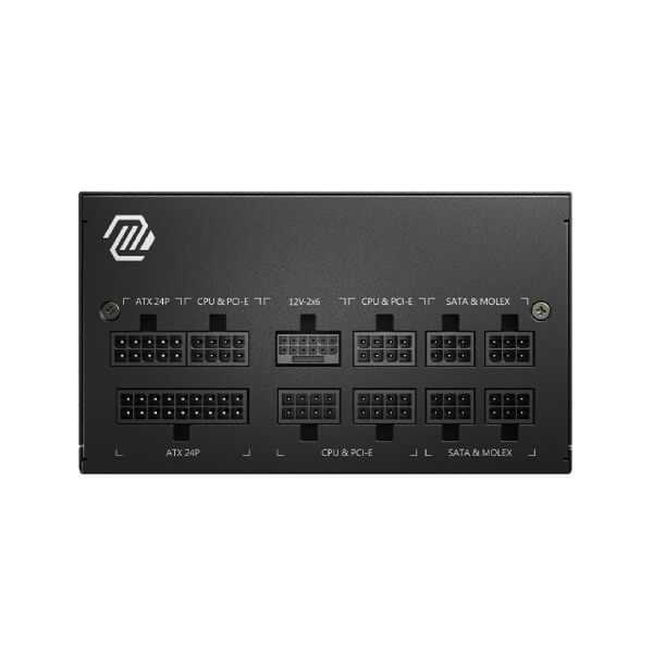 MSI Mag A850GL PCIE5 ATX 3.1 Gold Fully Modular SMPS MSI