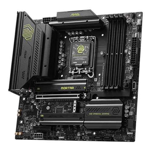 MSI MAG B860M Mortar WiFi DDR5 M-ATX Motherboard MSI