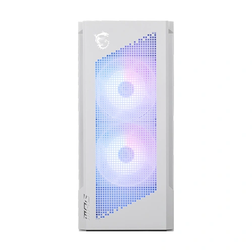 MSI MPG Velox 300R Airflow PZ ARGB White E-ATX Mid Tower Case MSI