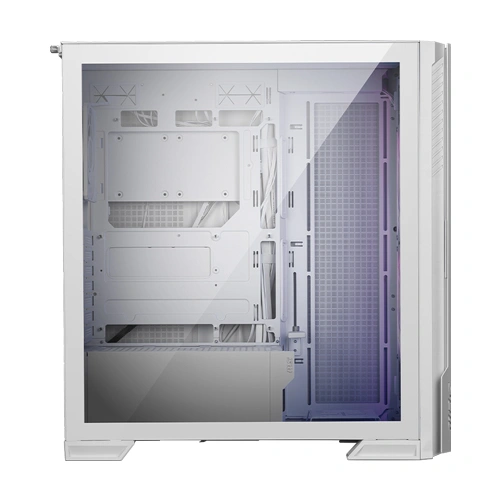 MSI MPG Velox 300R Airflow PZ ARGB White E-ATX Mid Tower Case MSI