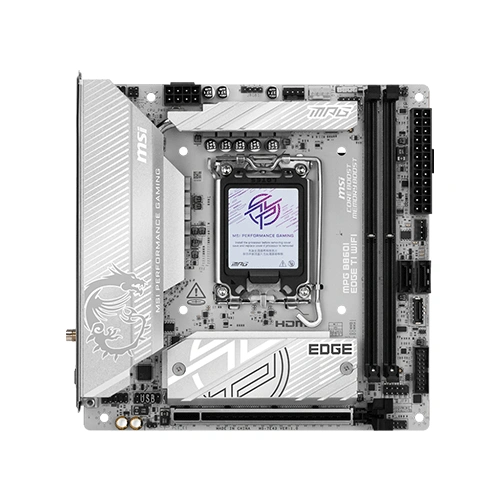 MSI MPG B860I Edge TI WIFI7 M-ITX Motherboard MSI