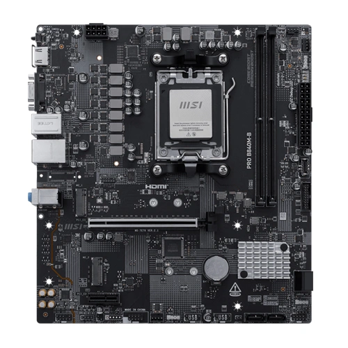 MSI Pro B840M-B DDR5 M-ATX Motherboard MSI