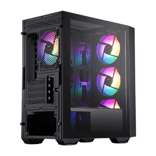 MSI PRO FORGE M050A Auto RGB M-ATX Mini Tower Case MSI