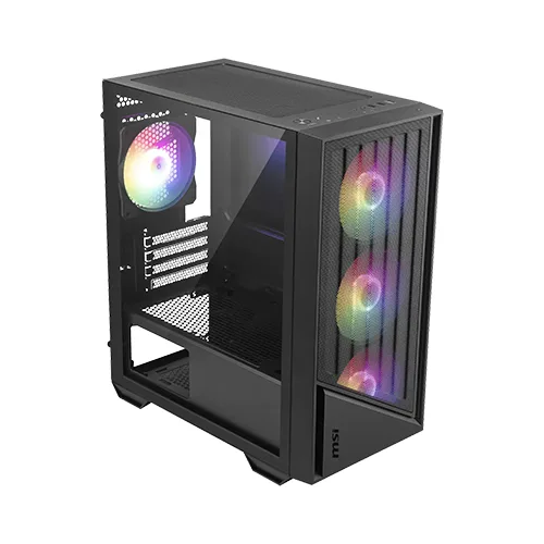 MSI PRO FORGE M051R ARGB M-ATX Mini Tower Case MSI
