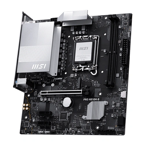 MSI PRO H810M-B DDR5 M-ATX Motherboard MSI