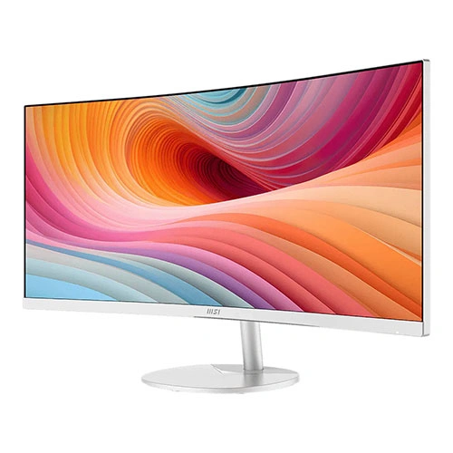 MSI PRO MP341CQW E12 White 34 Inch Business Monitor MSI
