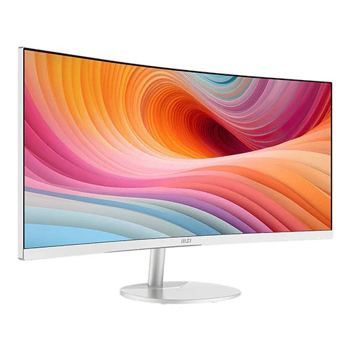 MSI PRO MP341CQW E12 White 34 Inch Business Monitor MSI