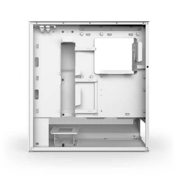Nzxt H5 Flow 2024 Edition E-ATX White Mid Tower Case NZXT