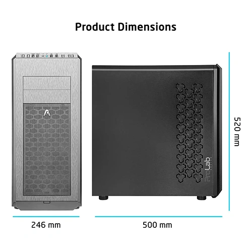 ProLab Design AI748 E-ATX Full Tower Workstation Case ProLab DESIGN