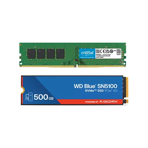 RAMDrive II PC RAM and SSD Combo Deal