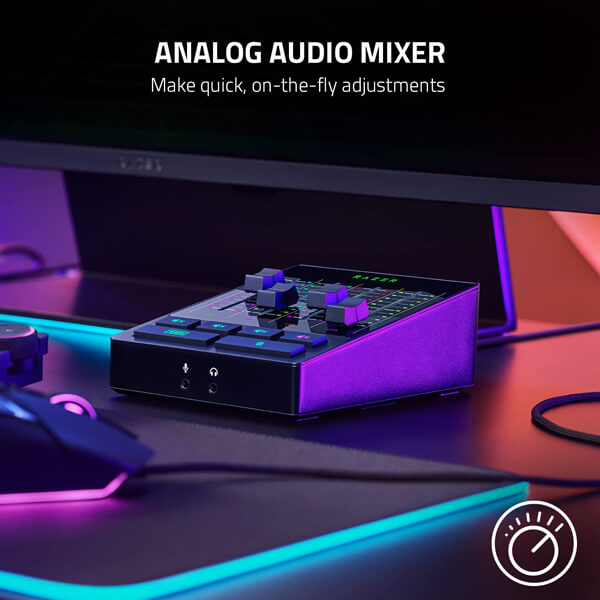 Razer Audio Mixer for Broadcasting And Streaming Mixer RAZER