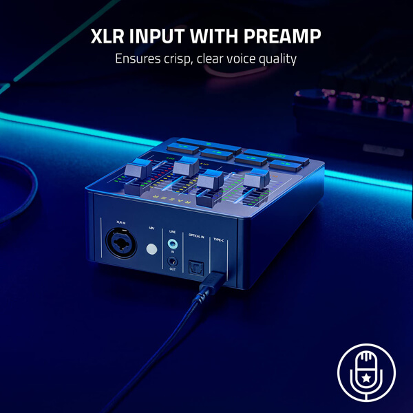 Razer Audio Mixer for Broadcasting And Streaming Mixer RAZER