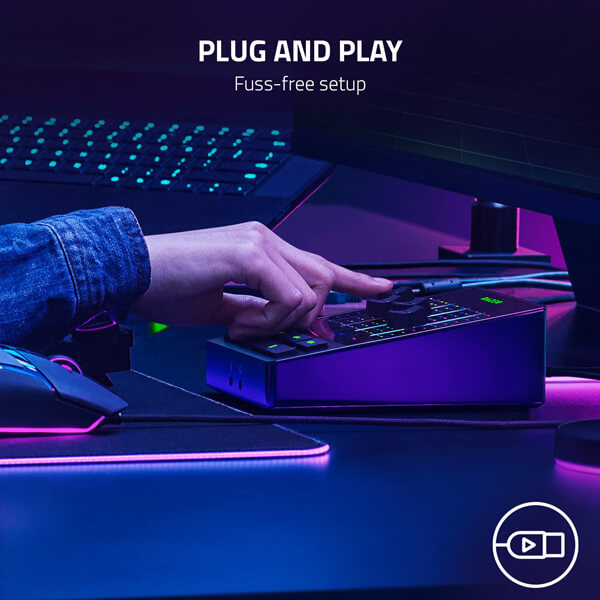 Razer Audio Mixer for Broadcasting And Streaming Mixer RAZER
