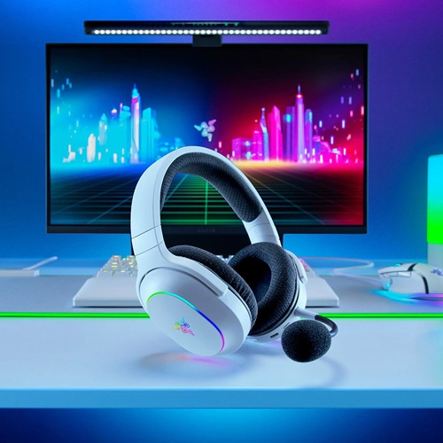 Razer Barracuda X Chroma RGB Wireless White Gaming Headset RAZER