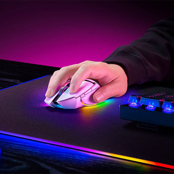 Razer Basilisk V3 Pro White Wireless Gaming Mouse RAZER
