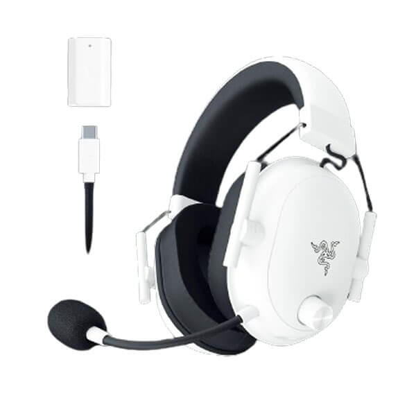 Razer BlackShark V2 HyperSpeed Wireless Gaming Headset (White) RAZER