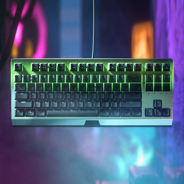 Razer BlackWidow V3 Tenkeyless Mechanical Gaming Keyboard Green Switches RAZER