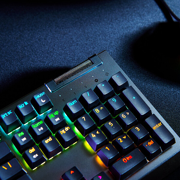 Razer BlackWidow V4 X Mechanical Gaming Keyboard with Green Switches RAZER