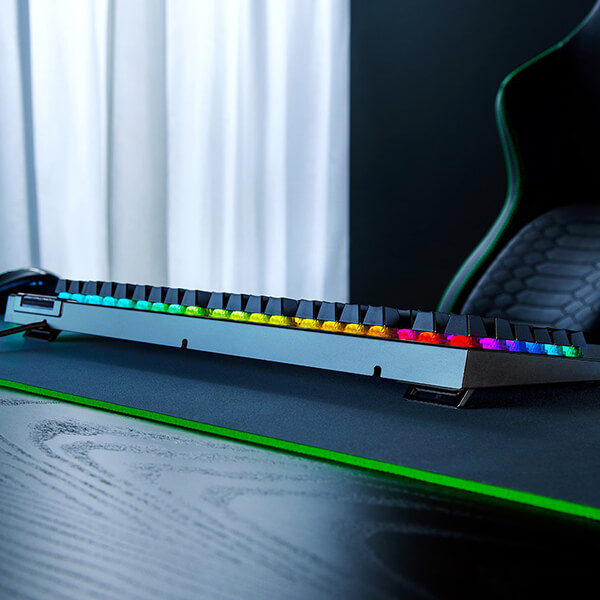 Razer BlackWidow V4 X Mechanical Gaming Keyboard with Green Switches RAZER