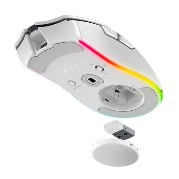 Razer Cobra Pro Wireless Gaming Mouse (White) RAZER