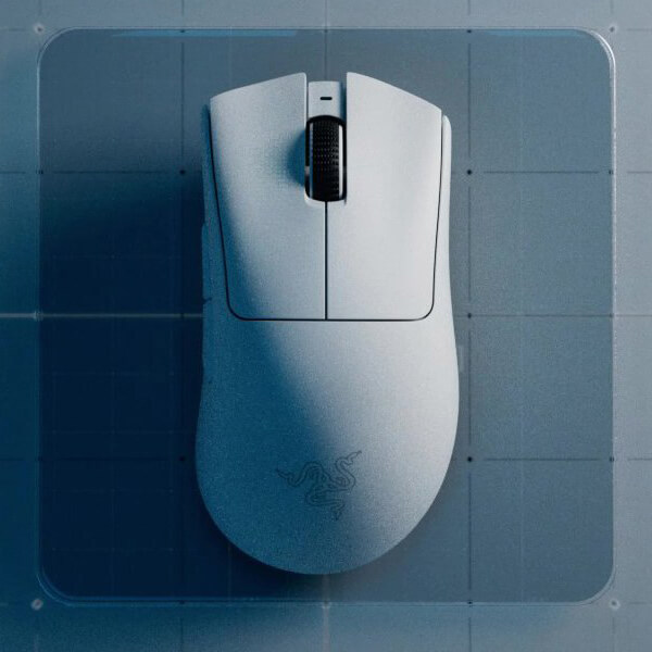 Razer DeathAdder V3 Pro Wireless Gaming Mouse (White) RAZER