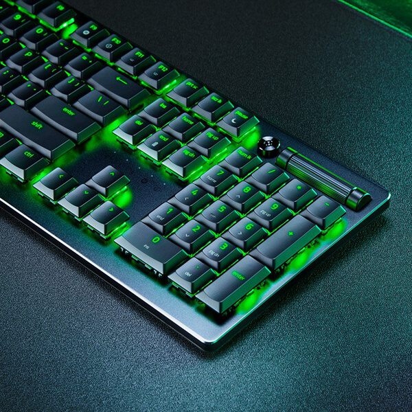 Razer DeathStalker V2 Pro Wireless Gaming Keyboard - Clicky Optical Purple Switches RAZER