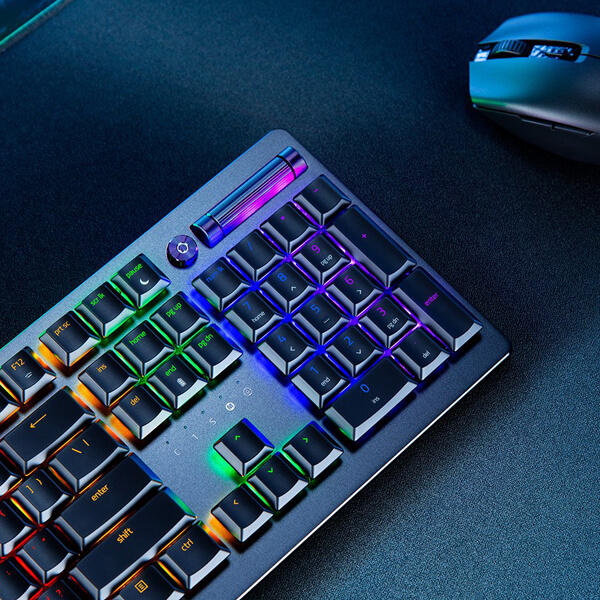 Razer DeathStalker V2 Pro Wireless Gaming Keyboard - Clicky Optical Purple Switches RAZER
