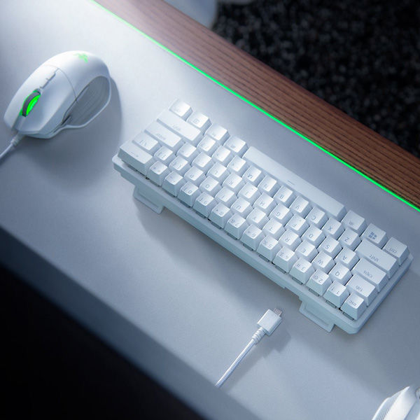Razer Huntsman Mini Gaming Keyboard Linear Optical Mercury Red Switches RAZER