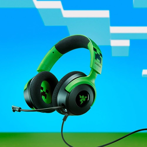 Razer Kraken V4 X RGB Minecraft Edition Gaming Headset RAZER