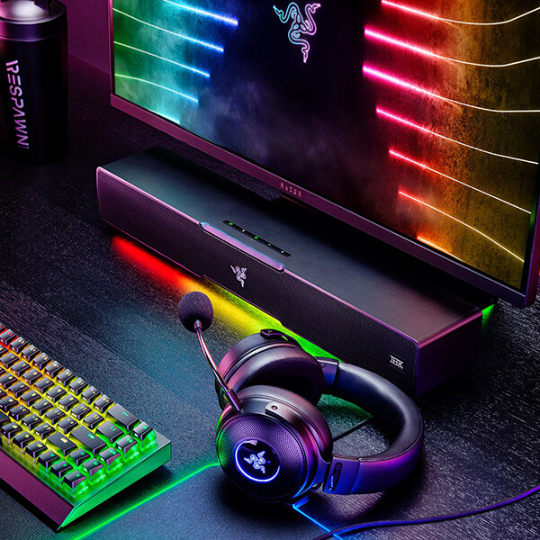 Razer Leviathan V2 PC Gaming Soundbar with Subwoofer RAZER