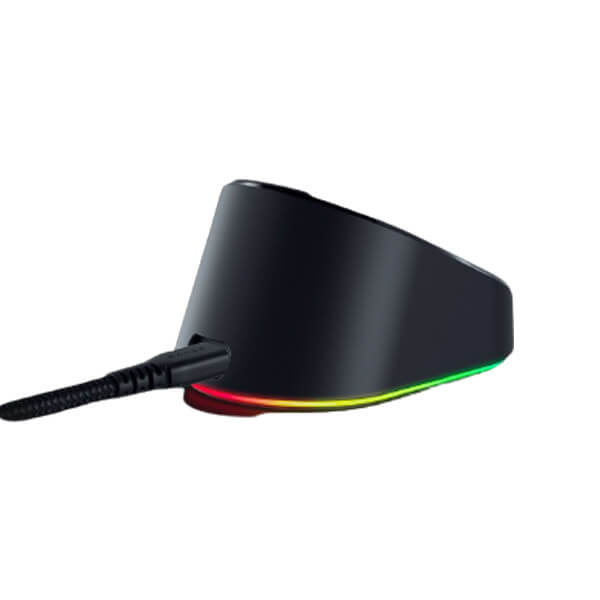 Razer Mouse Dock Pro (Magnetic Wireless Charging Dock for Razer Basillisk V3 Pro, Chroma RGB Underglow) RAZER