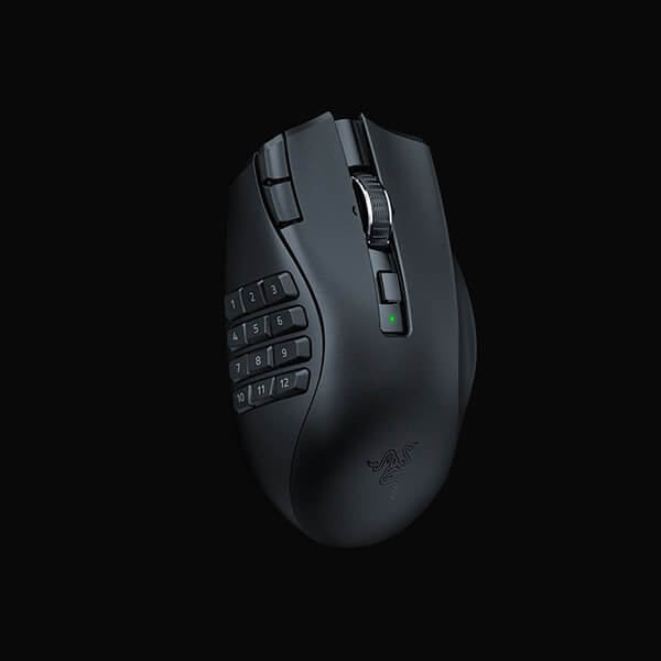 Razer Naga V2 HyperSpeed Wireless Gaming Mouse (Black) RAZER
