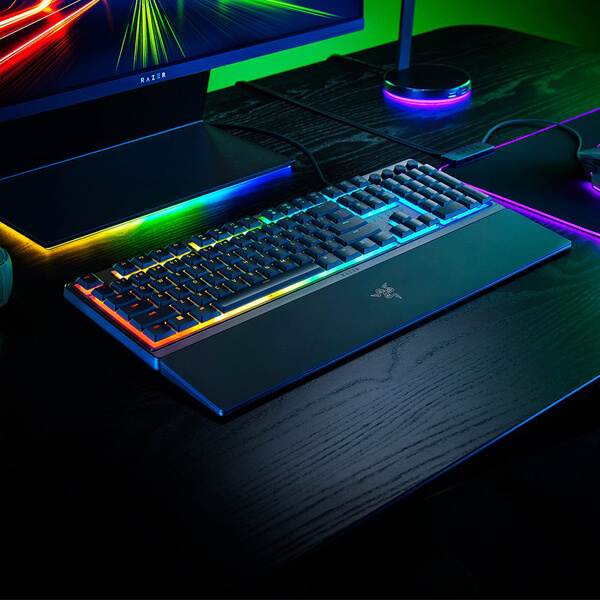 Razer Ornata V3 Gaming Keyboard with Mecha-Membrane Switches RAZER